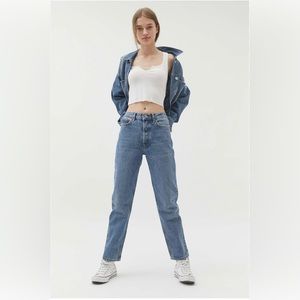 Urban Outfitters BDG Premium High Waisted Straight Leg Jean - 24W